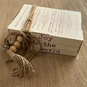 Joy to the world Christmas decor